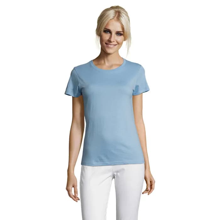 REGENT DAMENT-SHIRT 150g - REGENT WOMEN - Sky Blue