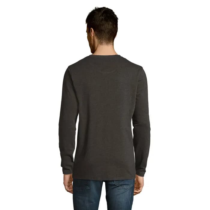 IMPERIAL LSL MEN T-Shirt190 - IMPERIAL LSL MEN - Charcoal Melange