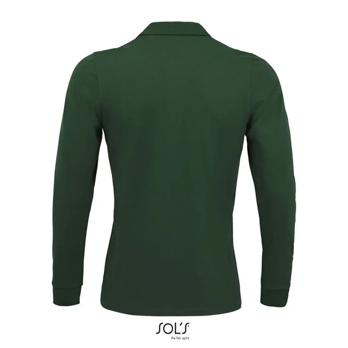 PERFECT LSL MEN POLO 180 - PERFECT LSL MEN - Bottle Green