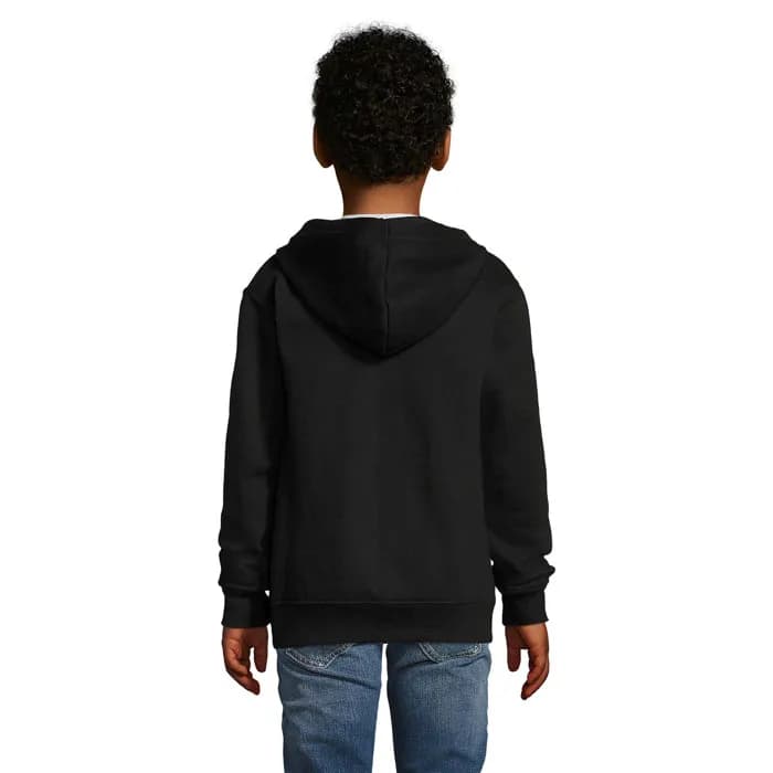 STONE KINDER HOODIE 260g - STONE KIDS - Schwarz