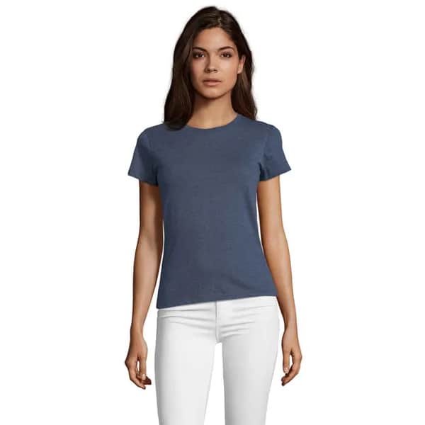 REGENT FIT WOMEN 150g - REGENT FIT WOMEN - Heather Denim