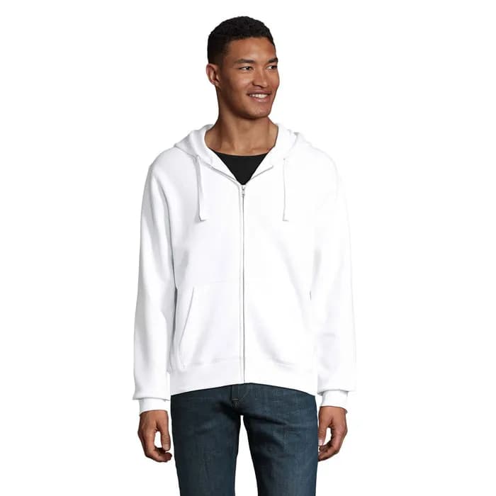 SPIKE HOOD HERREN 280gr - SPIKE MEN - White