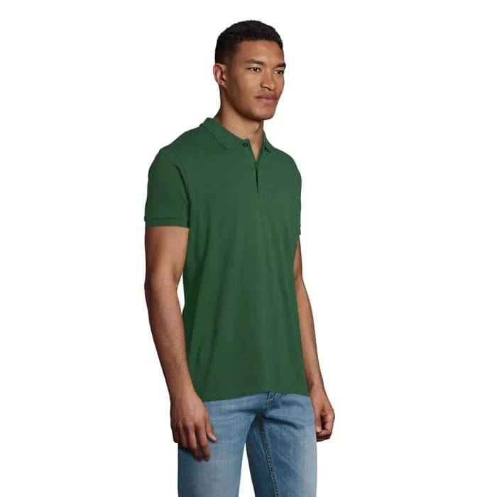 PLANET MEN Polo 170g - PLANET MEN - Bottle Green