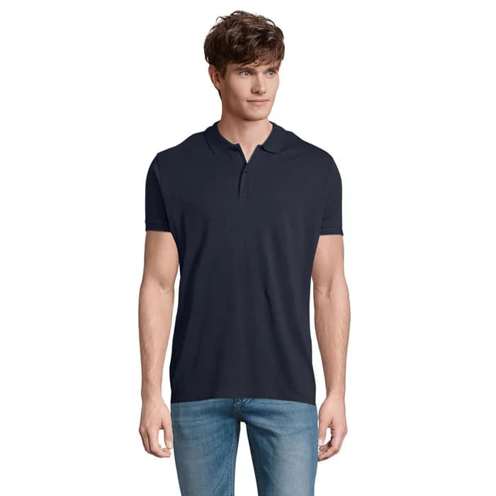 PLANET MEN Polo 170g - PLANET MEN - French Navy