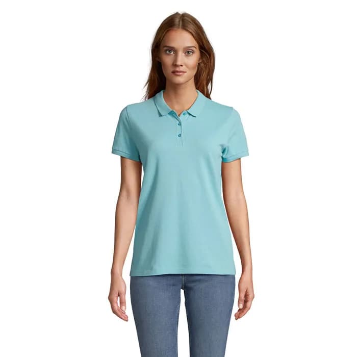 PLANET WOMEN Polo 170g - PLANET WOMEN - Pool Blue