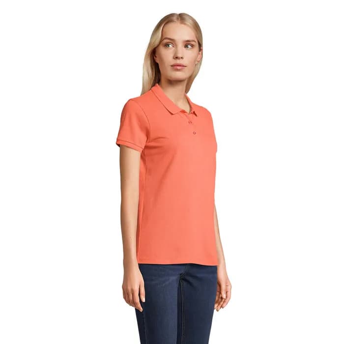 PLANET WOMEN Polo 170g - PLANET WOMEN - Pop Orange