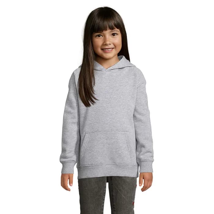 STELLAR KINDER KAPUZENPULLI - STELLAR KIDS - Grau-Melange 2
