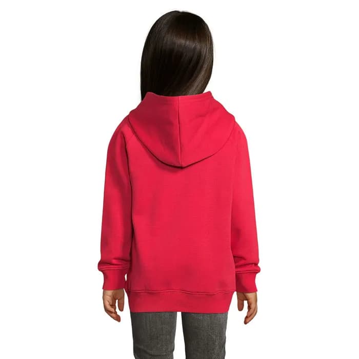 STELLAR KINDER KAPUZENPULLI - STELLAR KIDS - Red