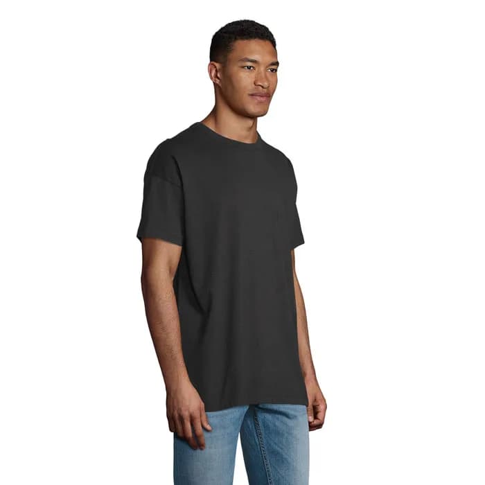 BOXY MEN T-SHIRT OVERSIZE - BOXY MEN - Deep Black