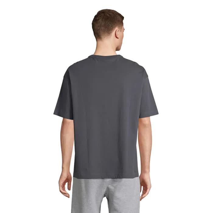 BOXY MEN T-SHIRT OVERSIZE - BOXY MEN - Mausgrau