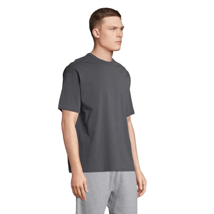 BOXY MEN T-SHIRT OVERSIZE - BOXY MEN - Mausgrau
