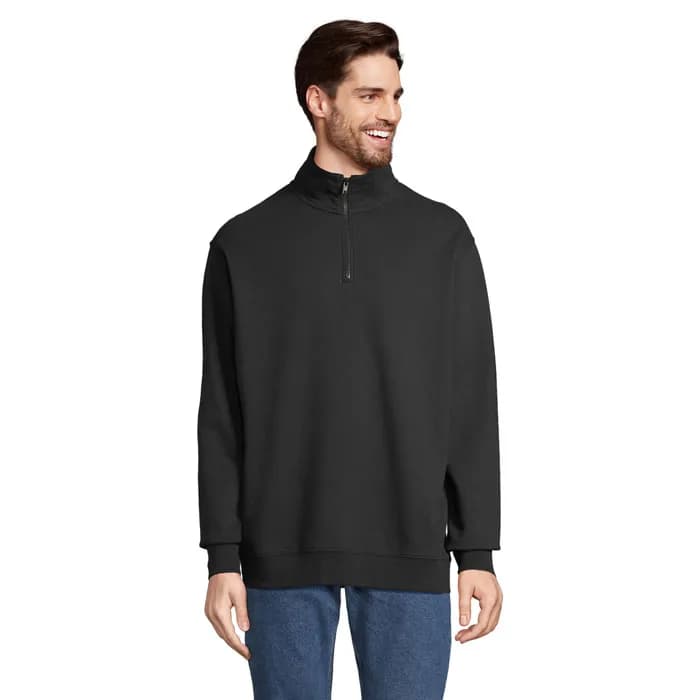 CONRAD Sweater Zip Kragen - CONRAD - Schwarz