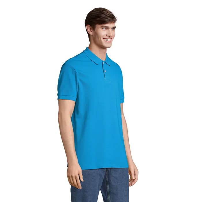 PACIFIC HERREN POLO - PACIFIC - Aqua