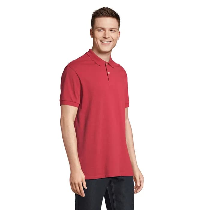 PACIFIC HERREN POLO - PACIFIC - Folk Red Twin