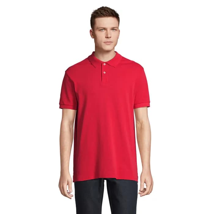 PACIFIC HERREN POLO - PACIFIC - Red