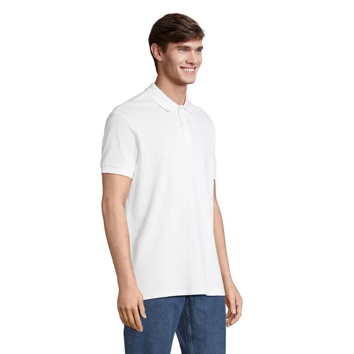 PACIFIC HERREN POLO - PACIFIC - White