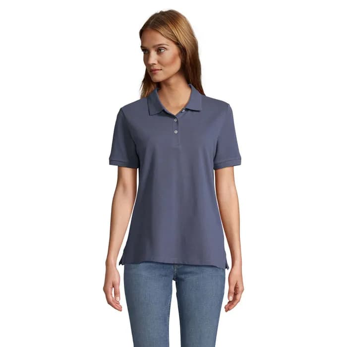 PACIFIC DAMEN POLO - PACIFIC WOMEN - Denim