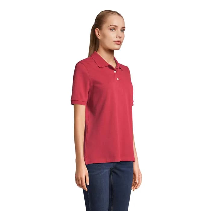 PACIFIC DAMEN POLO - PACIFIC WOMEN - Folk Red Twin