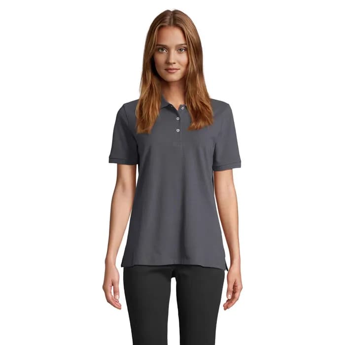 PACIFIC DAMEN POLO - PACIFIC WOMEN - Mausgrau