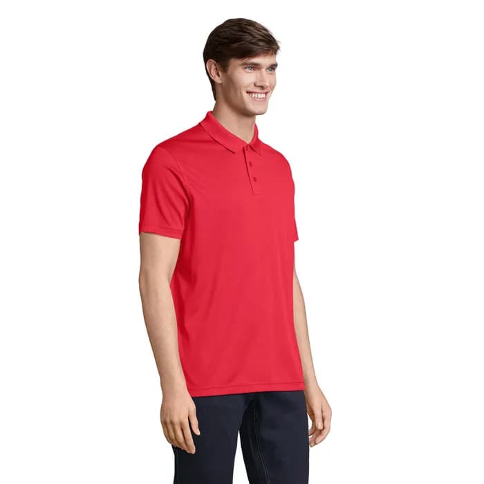 PITCHER UNISEX POLO - PITCHER - Red