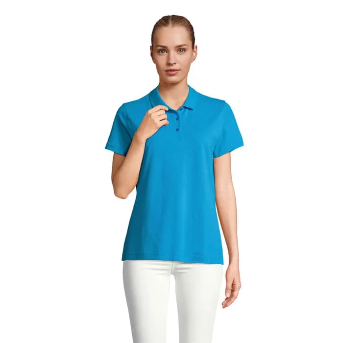 PULSE DAMEN POLO - PULSE WOMEN - Aqua