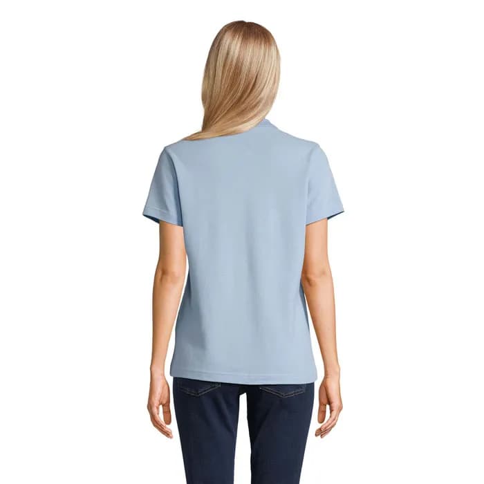 PULSE DAMEN POLO - PULSE WOMEN - Sky Blue Pique