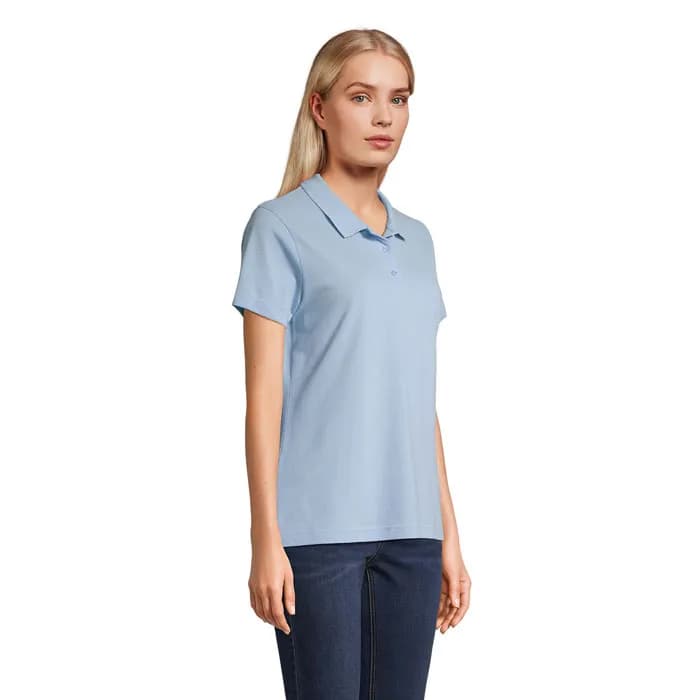 PULSE DAMEN POLO - PULSE WOMEN - Sky Blue Pique