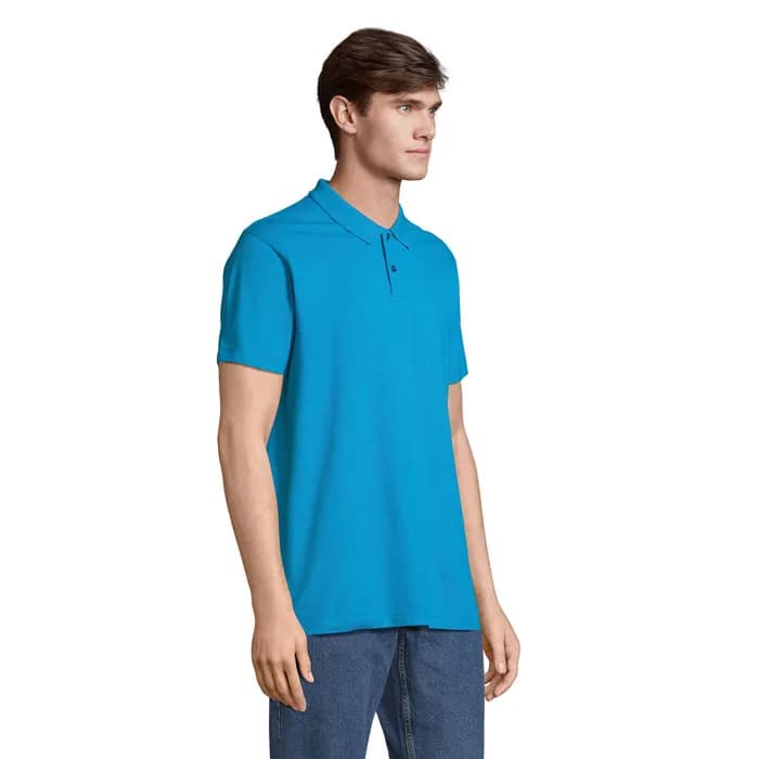 PULSE UNISEX POLO - PULSE - Aqua