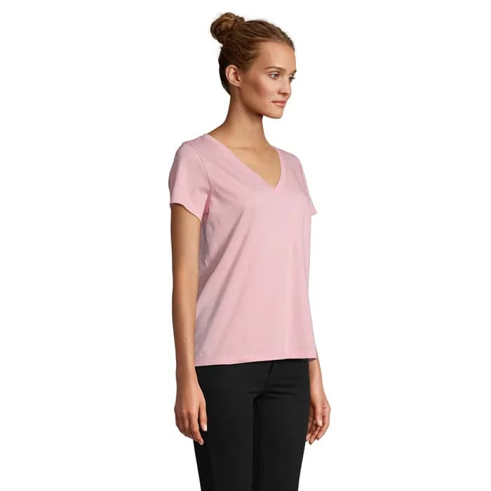 REGENT V T-SHIRT WOMEN - REGENT V WOMEN - Bonbon Rosa