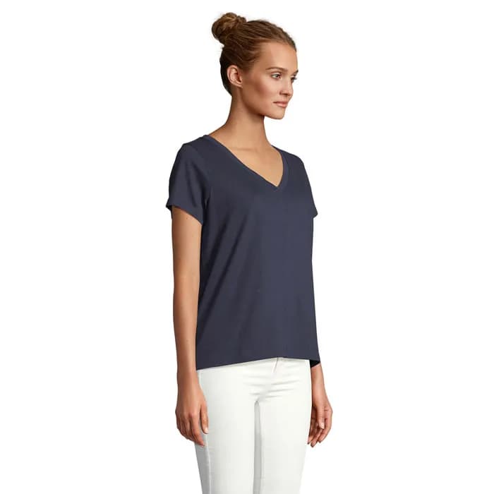 REGENT V T-SHIRT WOMEN - REGENT V WOMEN - French Navy