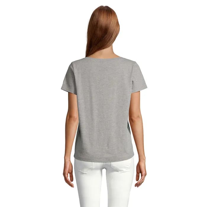 REGENT V T-SHIRT WOMEN - REGENT V WOMEN - Graue Melange