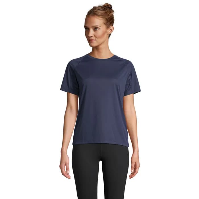 VORTEX WOMEN RAGLAN T-SHIRT - VORTEX WOMEN - French Navy