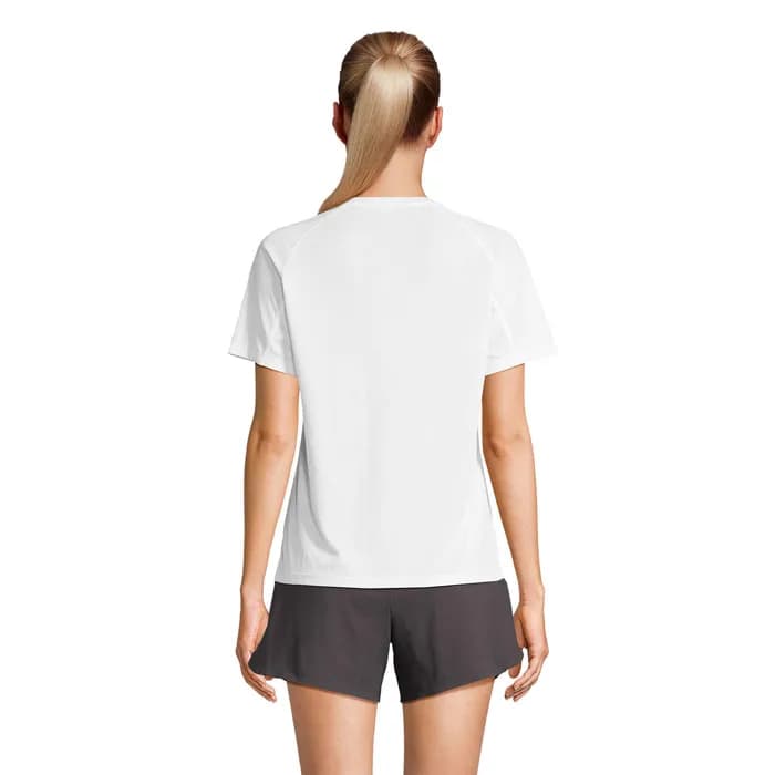 VORTEX WOMEN RAGLAN T-SHIRT - VORTEX WOMEN - White