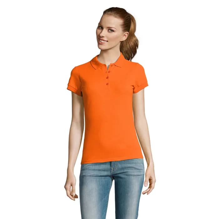 PASSION DAMEN POLO 170g - PASSION - Orange