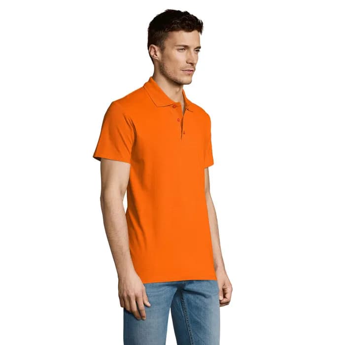 SUMMER II MEN Polo 170g - SUMMER II - Orange