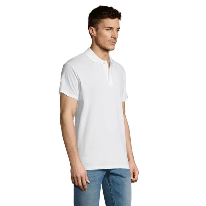 SUMMER II MEN Polo 170g - SUMMER II - White