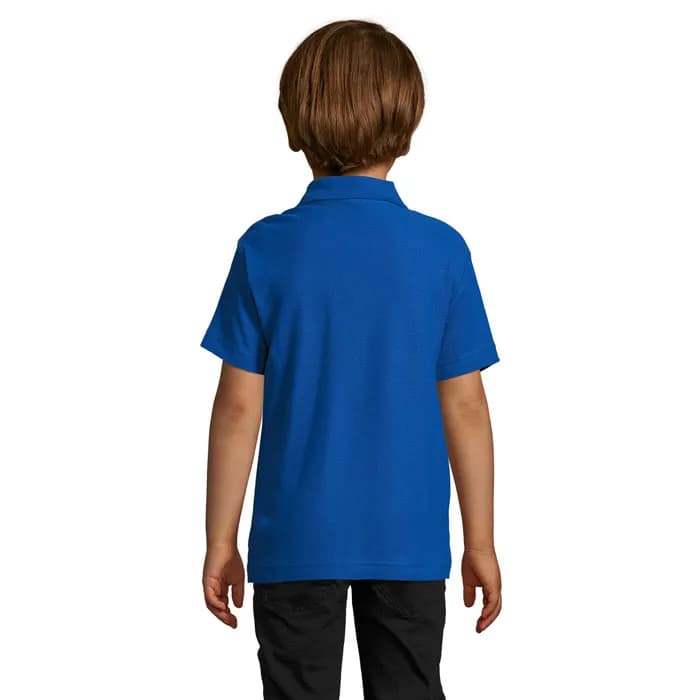 SUMMER II KIDS Polo 170g - SUMMER II KIDS - Royal Blue