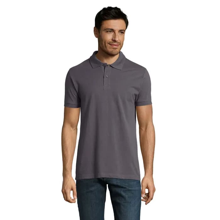PERFECT MEN Polo 180g - PERFECT MEN - Dunkelgrau