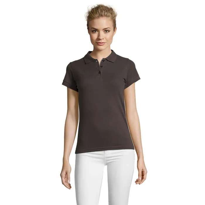 PERFECT DAMEN POLO 180g - PERFECT WOMEN - Dunkelgrau