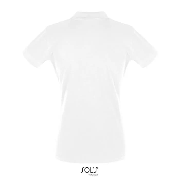 PERFECT DAMEN POLO 180g - PERFECT WOMEN - White
