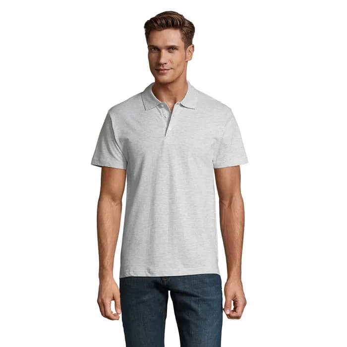 SPRING II MEN Polo 210g - SPRING II - Ash