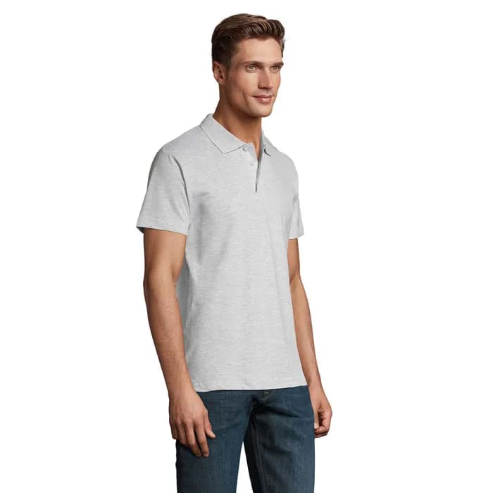 SPRING II MEN Polo 210g - SPRING II - Ash