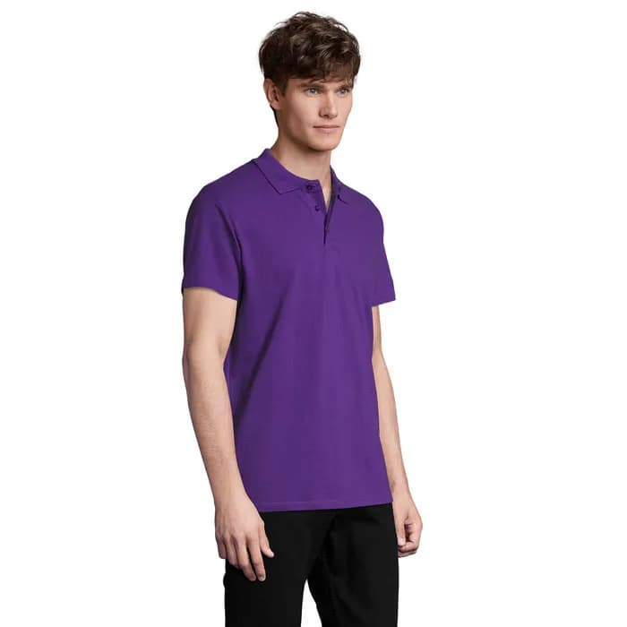 SPRING II MEN Polo 210g - SPRING II - Dark Purple