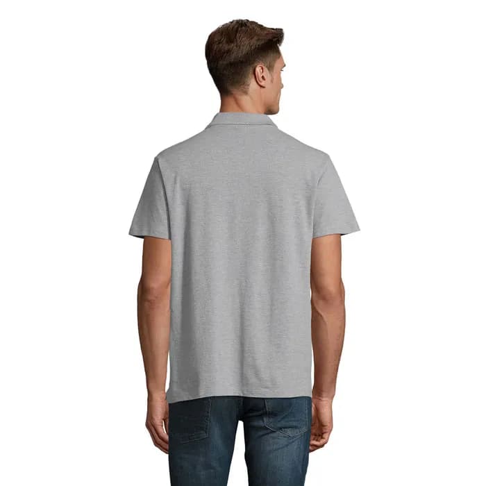 SPRING II MEN Polo 210g - SPRING II - Grau-Melange 2