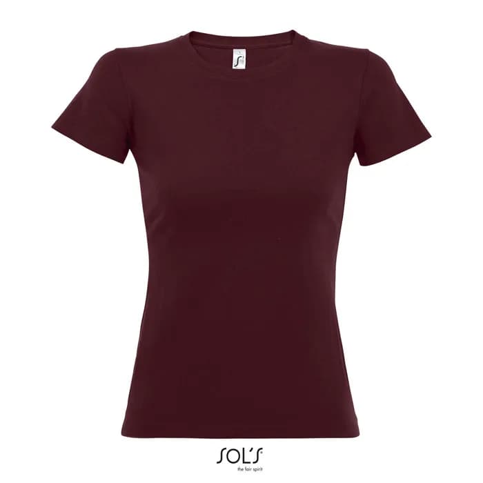 IMPERIAL WOMEN T-Shirt 190g - IMPERIAL WOMEN - Burgundy