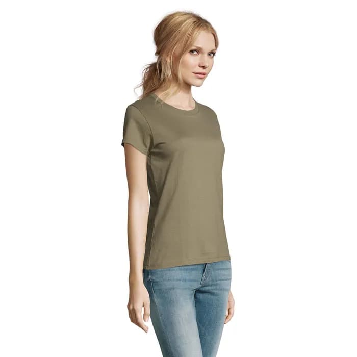 IMPERIAL WOMEN T-Shirt 190g - IMPERIAL WOMEN - Khaki