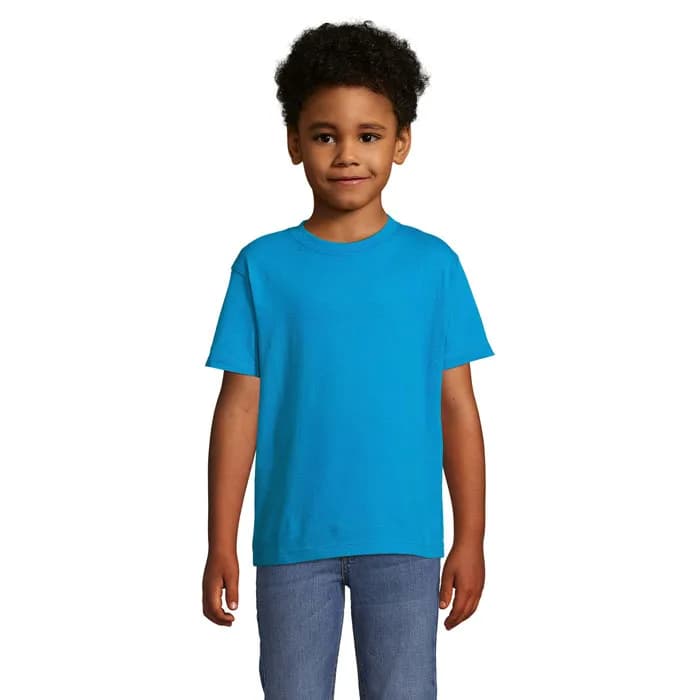IMPERIAL KINDERT-SHIRT 190g - IMPERIAL KIDS - Aqua