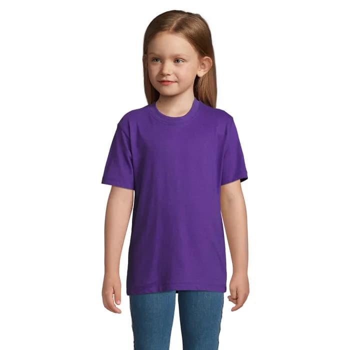 IMPERIAL KINDERT-SHIRT 190g - IMPERIAL KIDS - Dark Purple