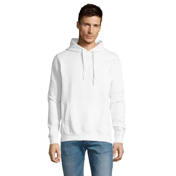 SLAM Unisex Hoodie - SLAM - White
