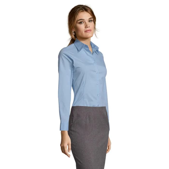 EDEN STRETCH WOMEN SHIRT - EDEN - Bright Sky